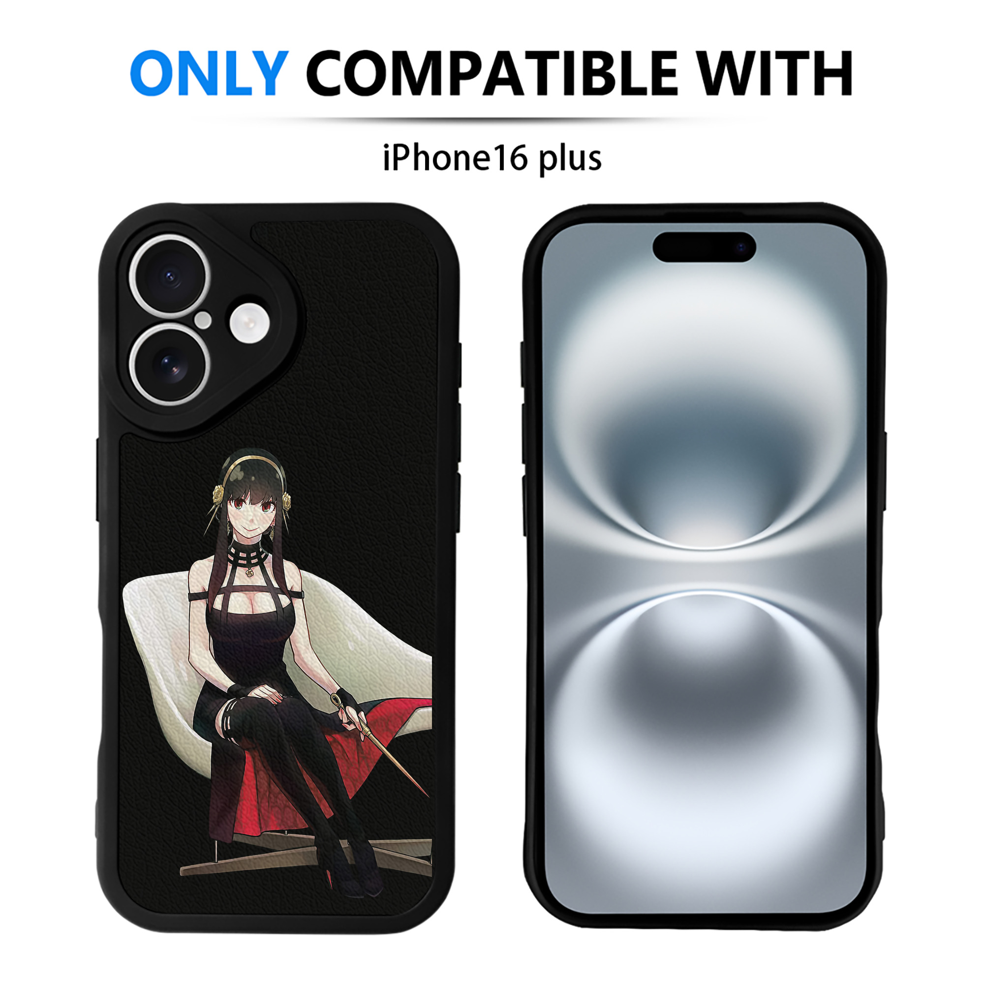 （画像用） SPY×FAMILY间谍家家酒 【iPhone 16シリーズ対応】シリコンスマホケース（レザー調） 材質：シリコン